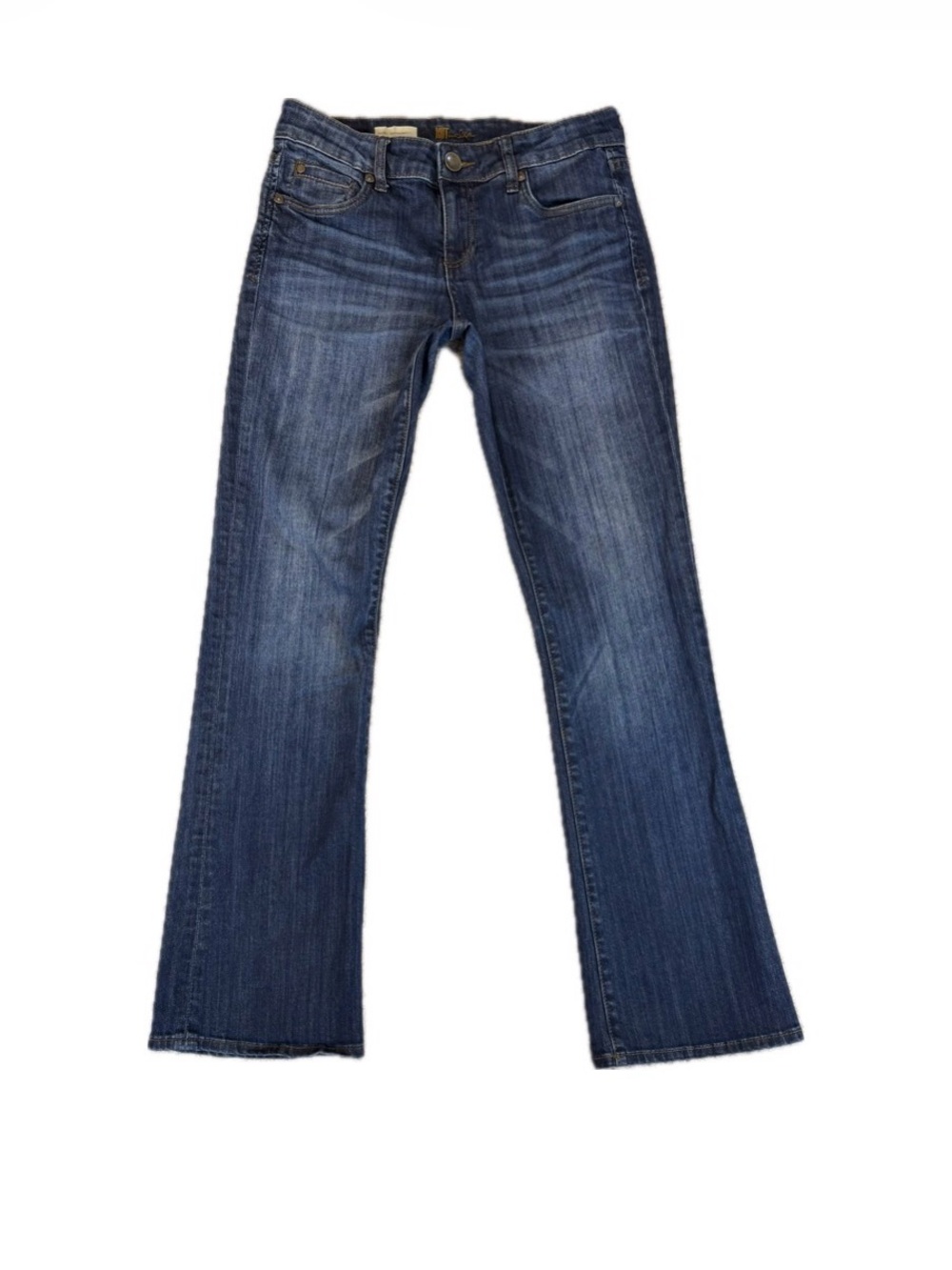 KUT from the Kloth Women’s Natalie High Rise Bootcut Dark Wash Jeans Size 6